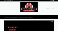 Desktop Screenshot of fabmagic.com